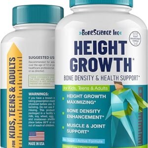 BoneScience Height Growth Maximizer - Natural Growth Supplement