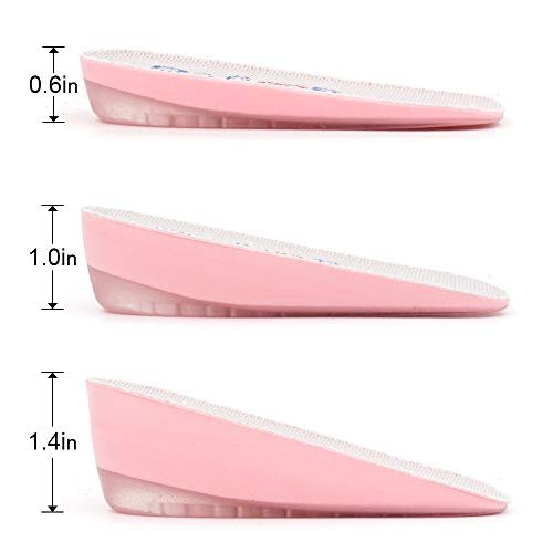 Dr. Foot's 1.4" Pink Height Increase Insoles