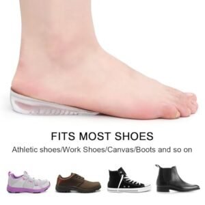 Dr.Foot Invisible Height Increase Insoles - Comfort & Style!