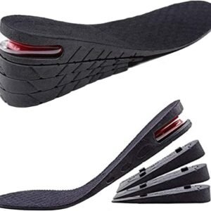 Elevate Your Height: 4-Layer Adjustable Insoles for Men