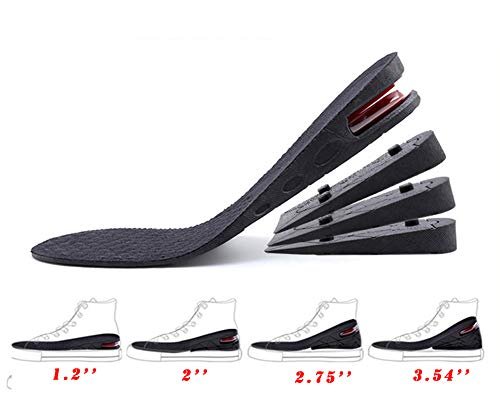 ERGOfoot 3.54'' Air Cushion Height Increase Insoles
