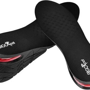 ERGOfoot 3.54'' Air Cushion Height Increase Insoles