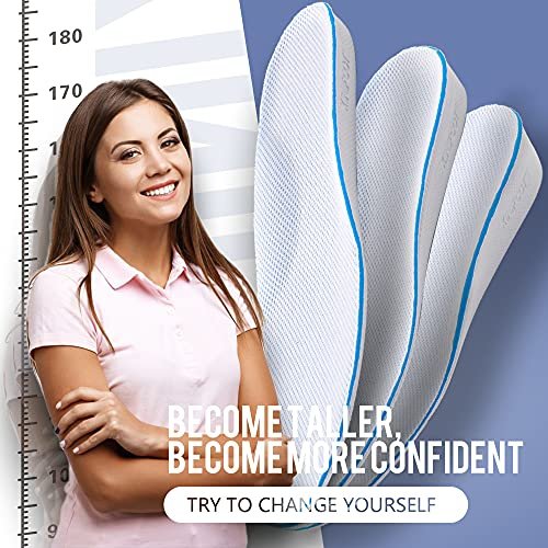 Height-Boosting Arch Support Insoles for All Shoes