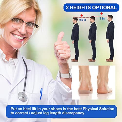 Height-Boosting Heel Lifts for Comfort & Relief