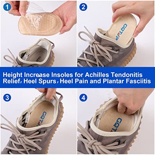 Height-Boosting Heel Lifts for Comfort & Relief