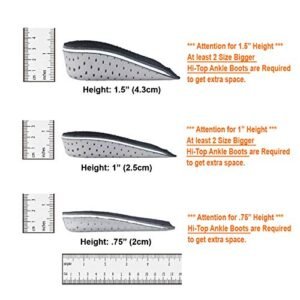 Height-Boosting Insoles for Kids Ages 10-16