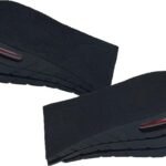 Height Increase Insoles: 3-Layer Air Shoe Lifts - 2.4”