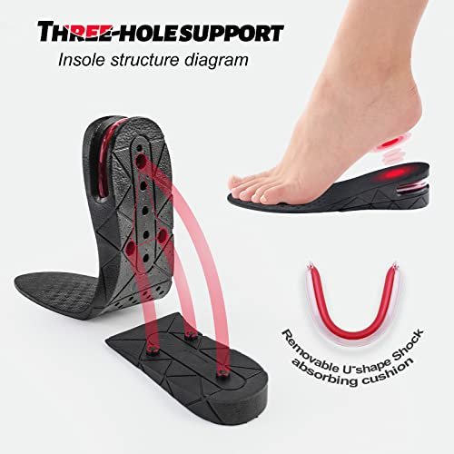 Height Increase Insoles: Unisex Shoe Inserts for All-Day Comfort