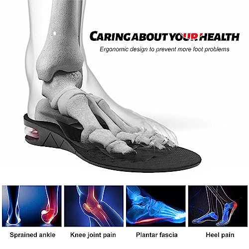 Height Increase Insoles: Unisex Shoe Inserts for All-Day Comfort