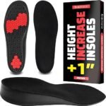 Instant Height Boost: Comfortable 1-Inch Shoe Lifts for Men