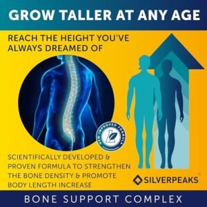 Natural Height Growth Capsules - Grow Taller & Strengthen Bones