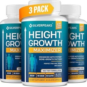 Natural Height Growth Capsules - Grow Taller & Strengthen Bones