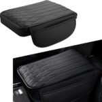 Universal Car Armrest Pad with Storage & Comfort
